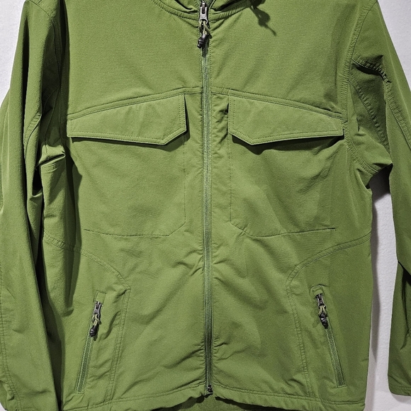 Duluth Trading Co Mens Large Green‎ Flexpedition Hooded Jacket 47202 - Picture 4 of 14